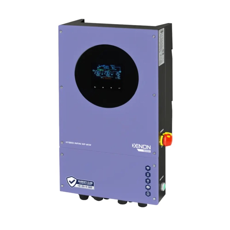 Xenon 9000 6kW IP65 Hybrid Solar Inverter