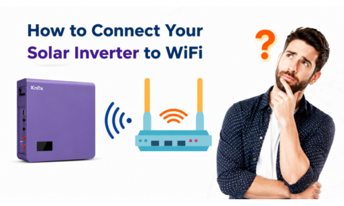 How to connect solar inverter to wifi