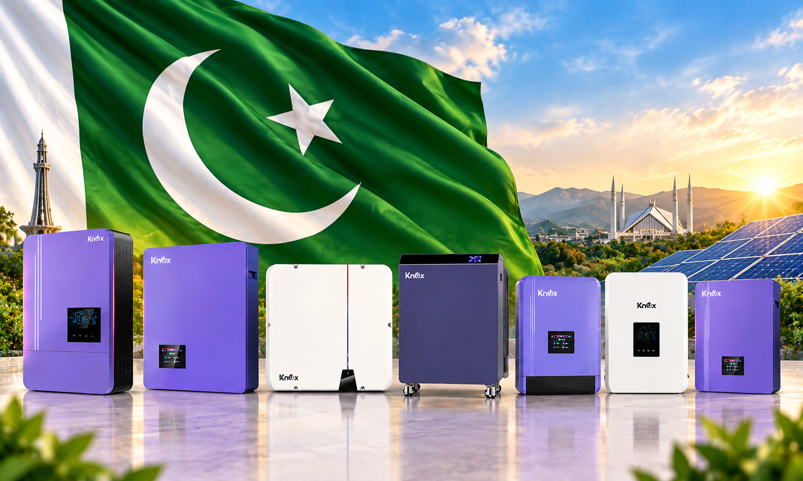 Pakistan's No.1 solar inverter and lithium battery solutions